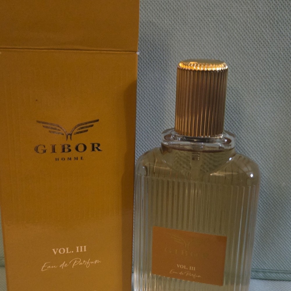 Gibor Vol. III Eau de Parfum for Men, D-limonene, Linalool, Coumarin