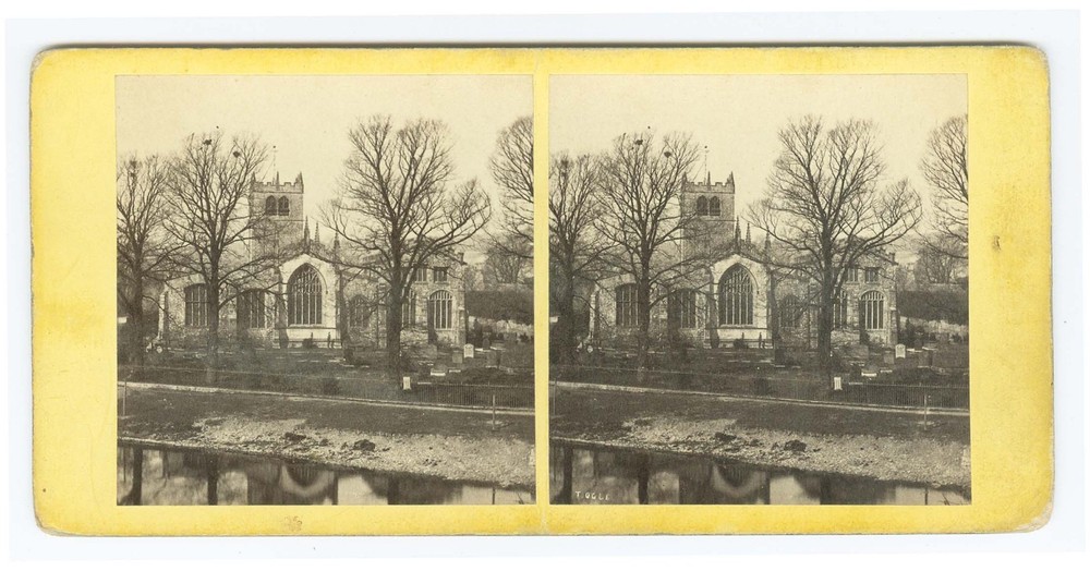 G2627~ ENGLAND – Kendal Parish 1850s/60s Stereoview – “T. OGLE”