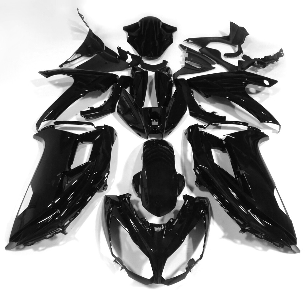 Glossy Black Fairing Body Kit For Kawasaki Ninja 650 2012 2013 2014 2015 2016 US