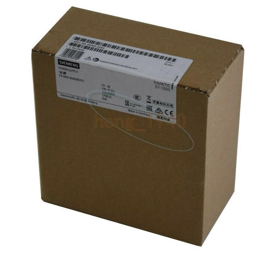 One New Siemens Power Supply 6Es7505-0Ra00-0Ab0 6Es7 505-0Ra00-0Ab0