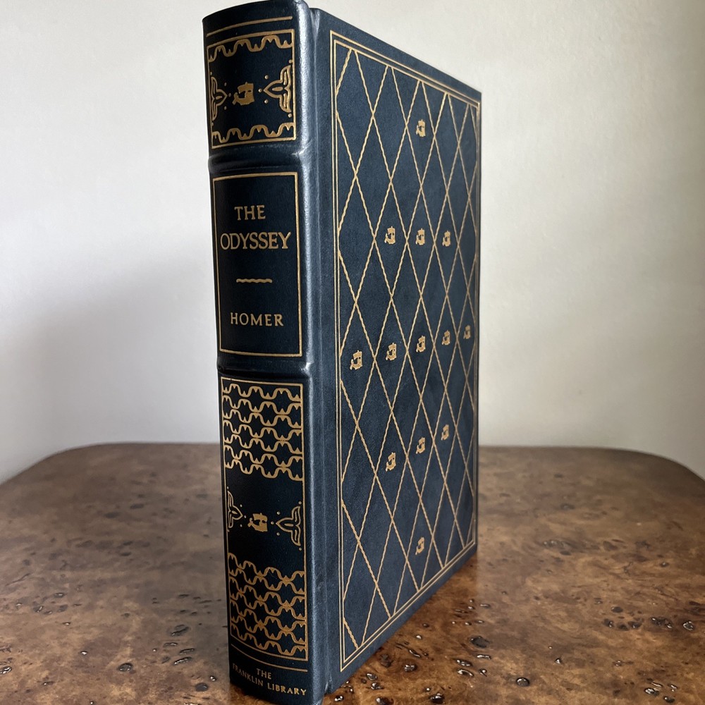 The Odyssey by Homer—1976 Franklin Library Limited Edition Leather Hardcover