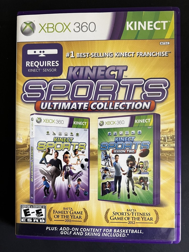 Kinect Sports Ultimate Collection Xbox 360 Video Game Multiplayer NTSC