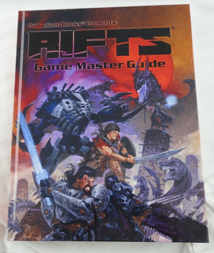 Rifts Roleplaying game RPG Game Master Guide (Hardcover) by Palladium PAL0845HC