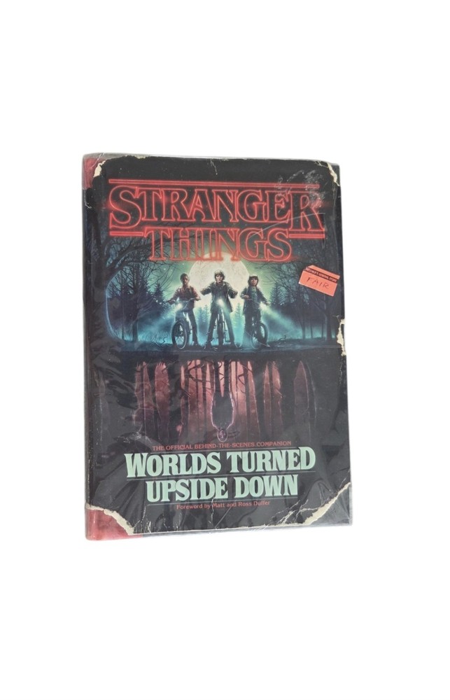 Stranger Things Worlds Turned Upside Down Hardcover BTS Book 2018