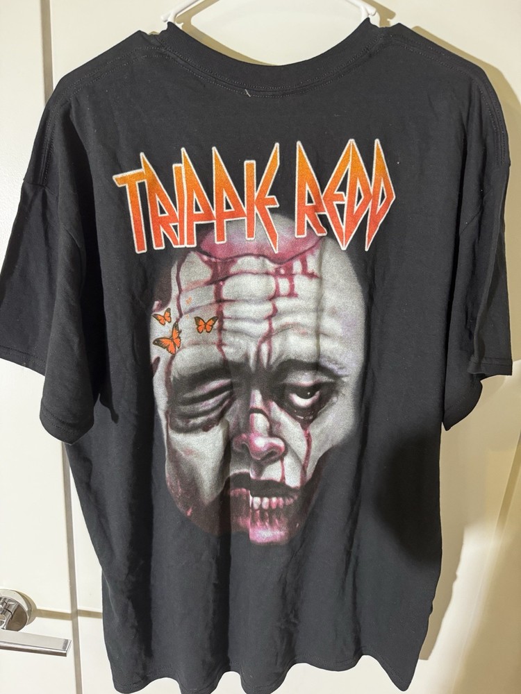 Trippie Redd Life’s A Trip Men’s XL Black Graphic T-Shirt Spencer’s Rap Hip Hop