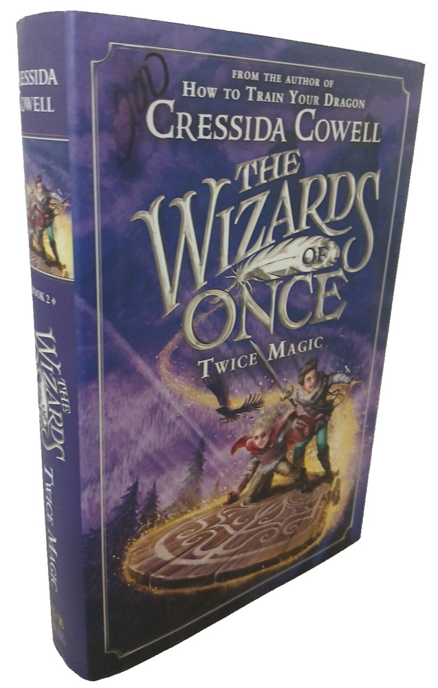 Wizards of Once: Twice Magic by Cressida Cowell (2018, 1st U.S. Edition HC/DJ)