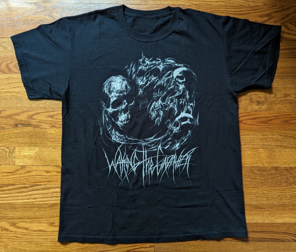WAKING THE CADAVER Shirt Death Metal Unisex Cotton T-Shirt QA1912