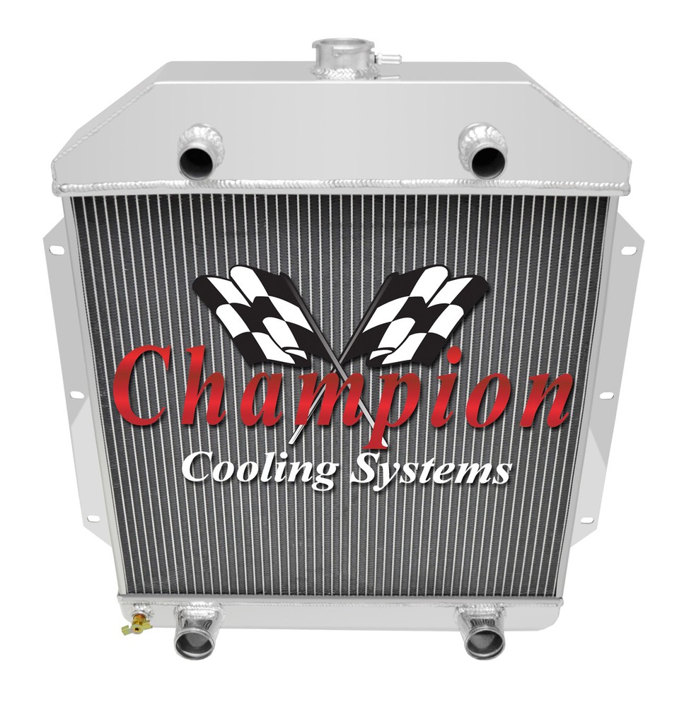 Ace Champion 2 Row Radiator Flathead Configuration for 1949 - 1953 Ford Cars