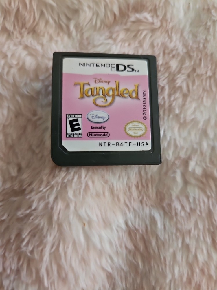 Nintendo Ds Tangled Game Disney Untested Cartridge Only