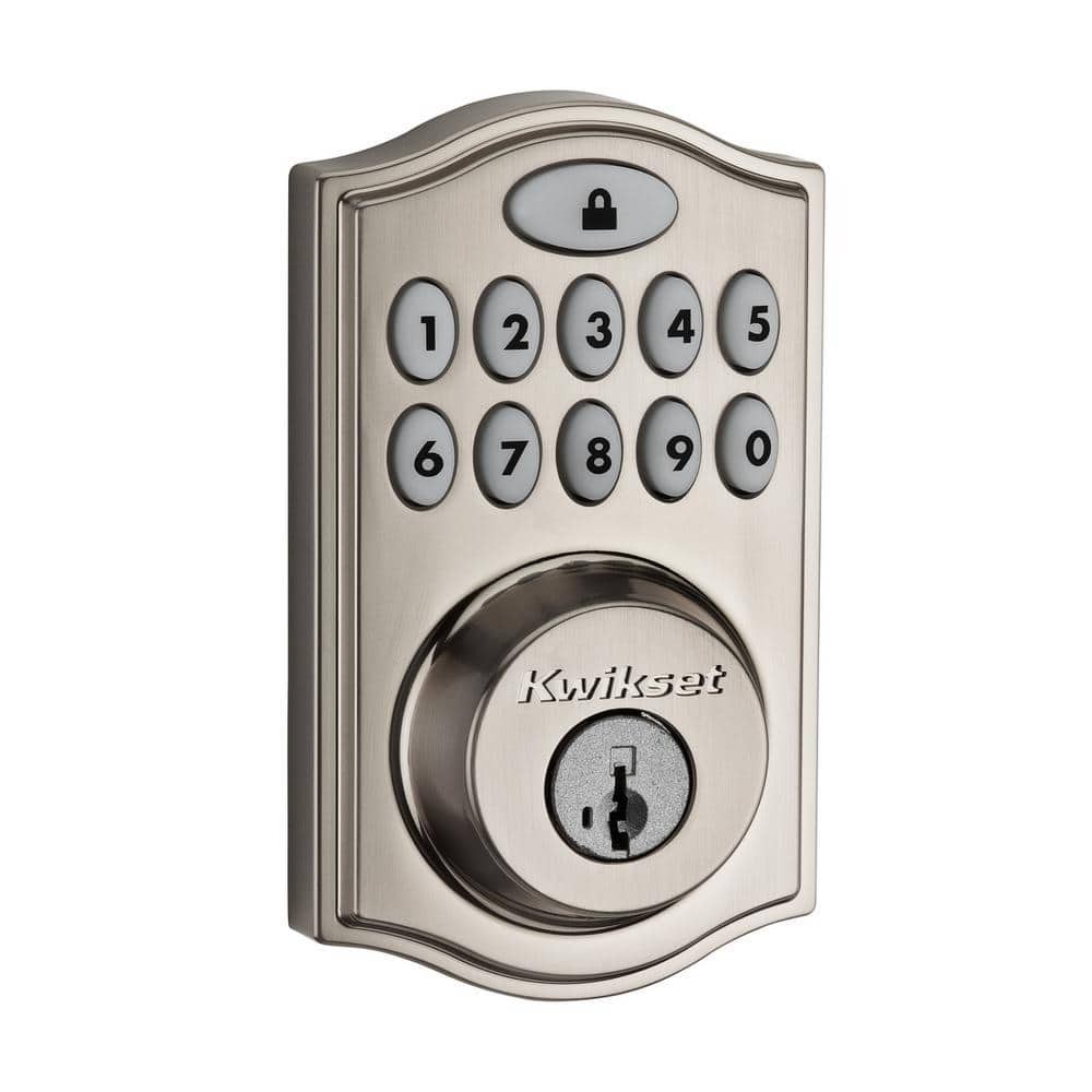 SmartCode 914 Zigbee 3.0 Satin Nickel Electronic Deadbolt with Smart Features