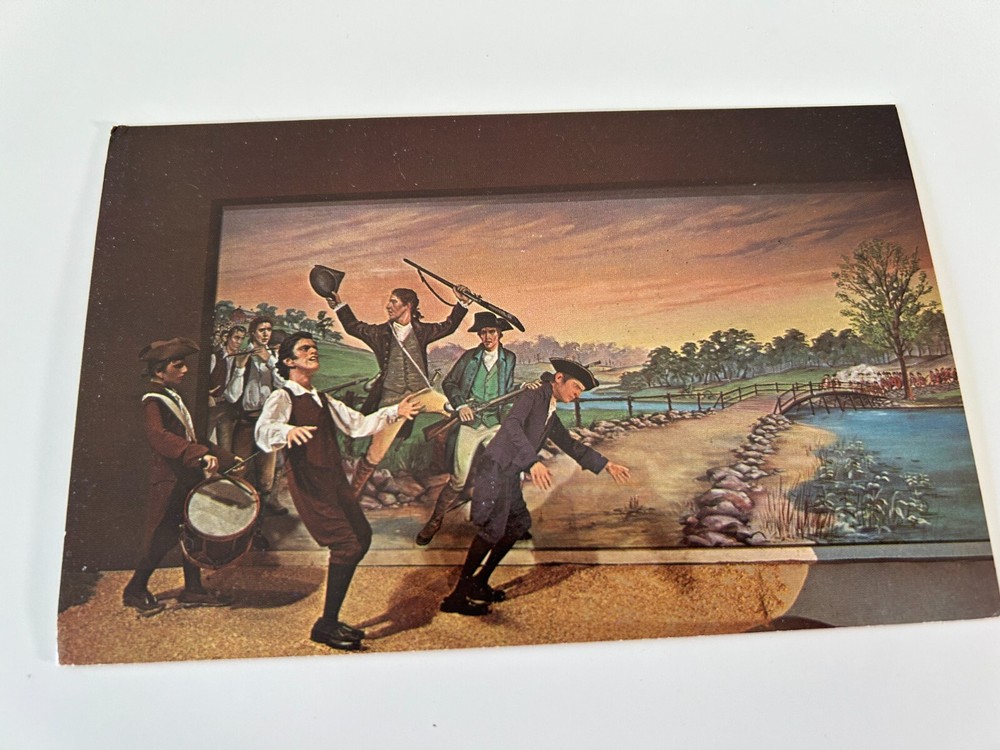 Drummer Boy Museum Brewster Cape Cod Massachusetts Concord Bridge Postcard
