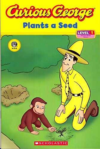 Curious George Plants a Seed - Paperback, by Zappy Erica - Very Good