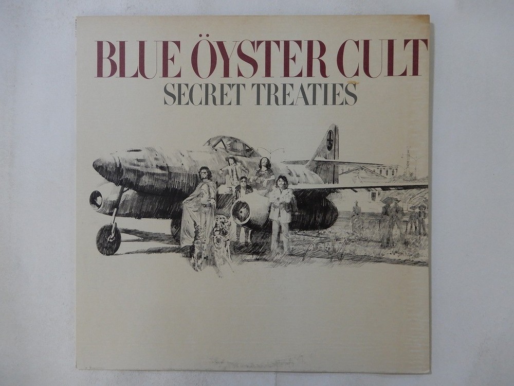 Blue Oyster Cult Secret Treaties CBS/Sony SOPM 126 Japan  VINYL LP