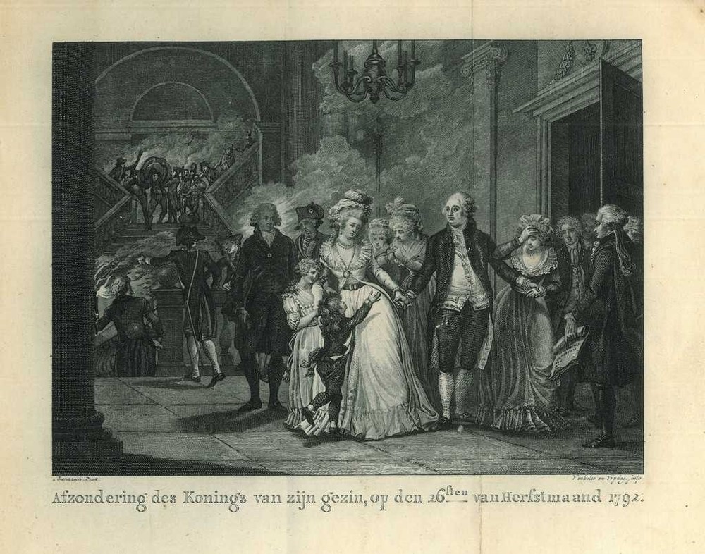 Historical print of Paris