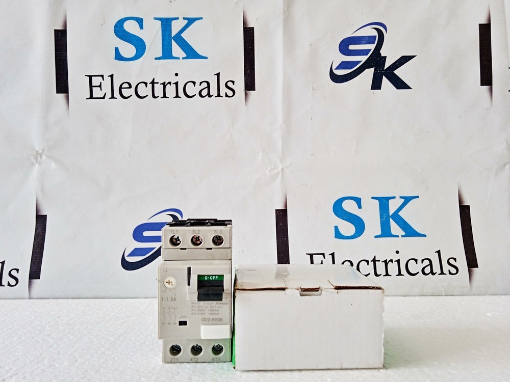 New Schneider Electric Gv2-Rs06 1-1.6A Ac230-415V 3Pole Motor Circuit Breaker