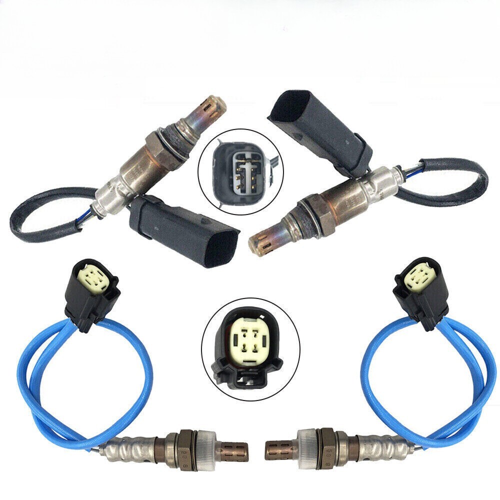 4Pcs Upstream + Downstream O2 Oxygen Sensor for 2011-2014 Ford Edge 3.5L 3.7L US