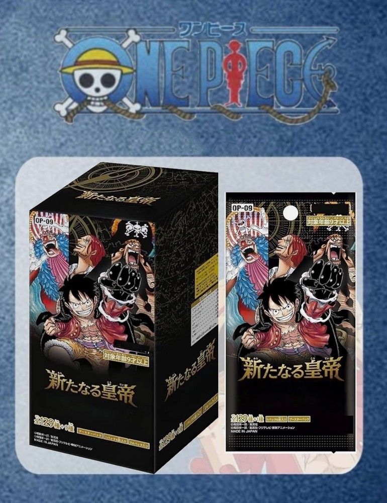 IN STOCK ONE PIECE Emperors in the New World OP-09 Booster Box SEALED Japanese