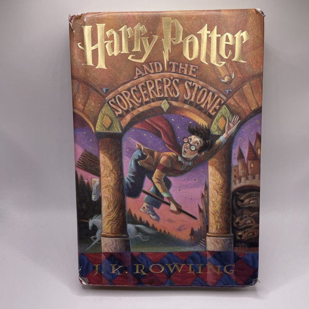 Harry Potter the Sorcerer's Stone JK Rowling Hardcover, First US Edition
