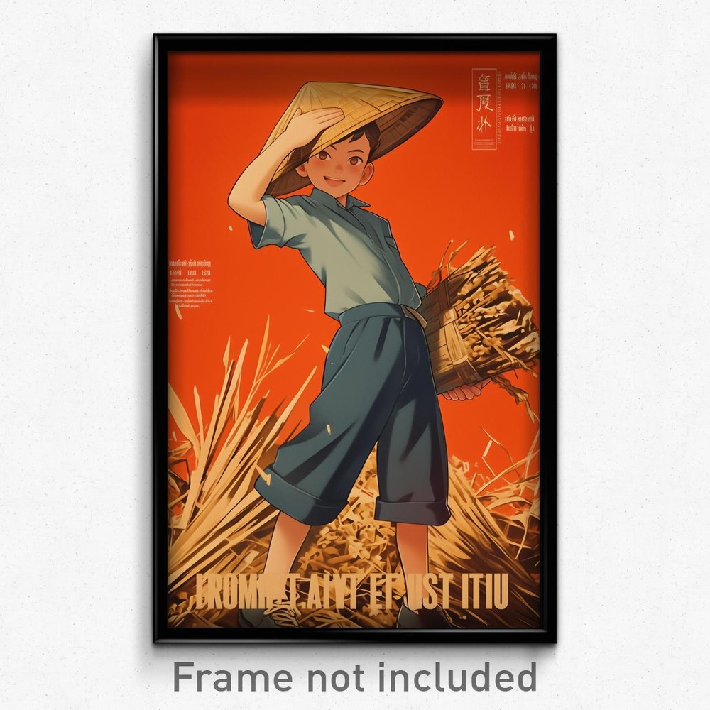 Vietnamese Film Poster - Greedy Boy in Stylish Pointy Shoes Print