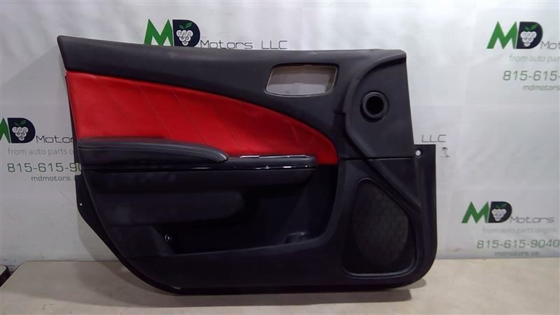 2015-2023 DODGE CHARGER FRONT LEFT LH DOOR TRIM PANEL L0385073DX9AF