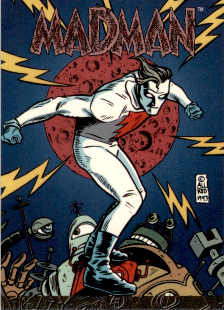 1993 Wizard Creator's Portfolio Mike Allred Madman