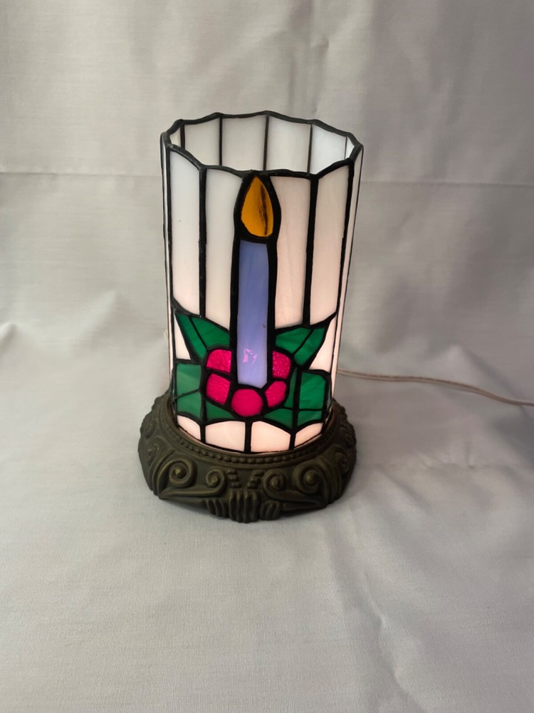 Stratford Collection standing Tiffany nightlight candle design works