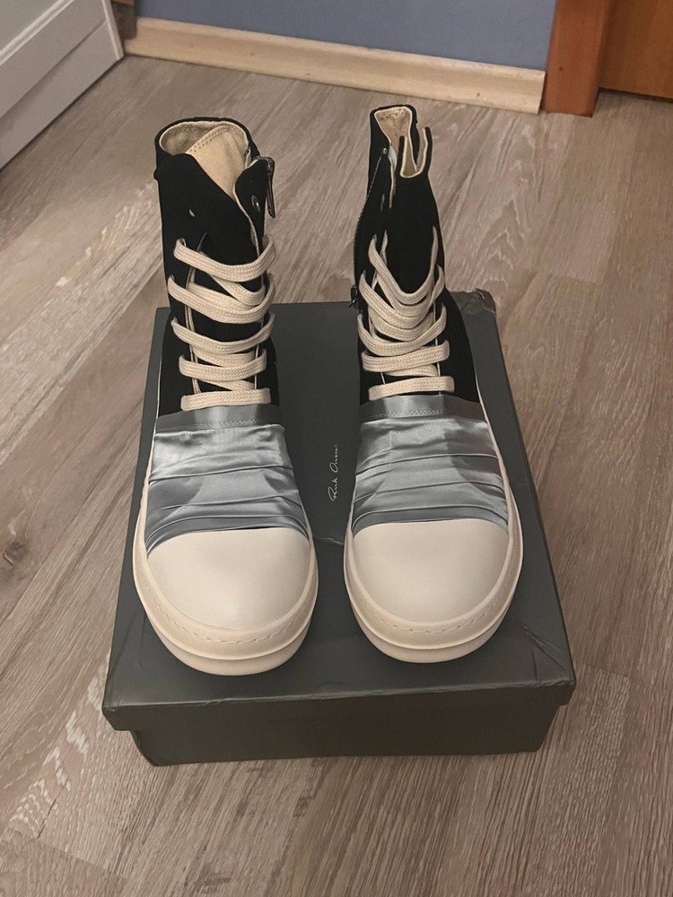 Rick Owens Drkshdw Wrapped High Top Sneakers