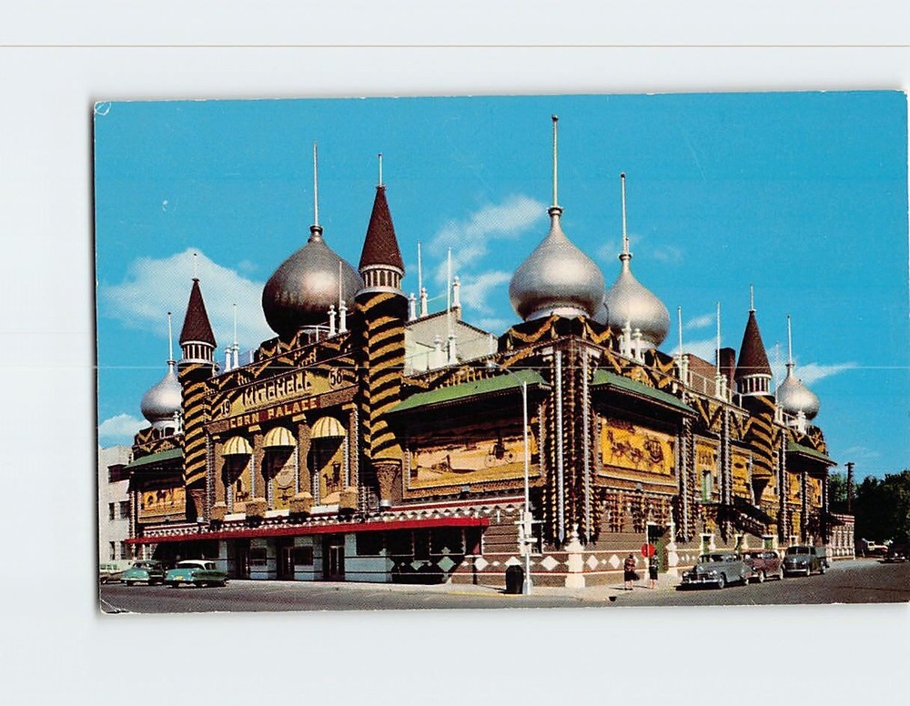 Postcard World's Only Corn Palace Mitchell South Dakota USA