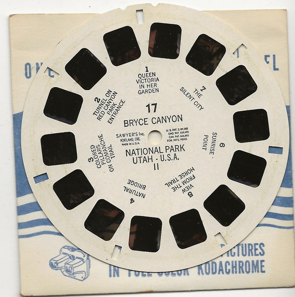 17 Bryce Canyon National Park Utah USA II View-master Reel