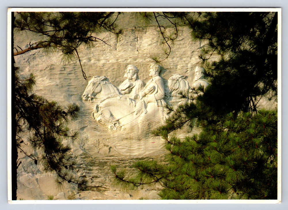 Vintage Postcard Georgia Stone Mountain Park 1985
