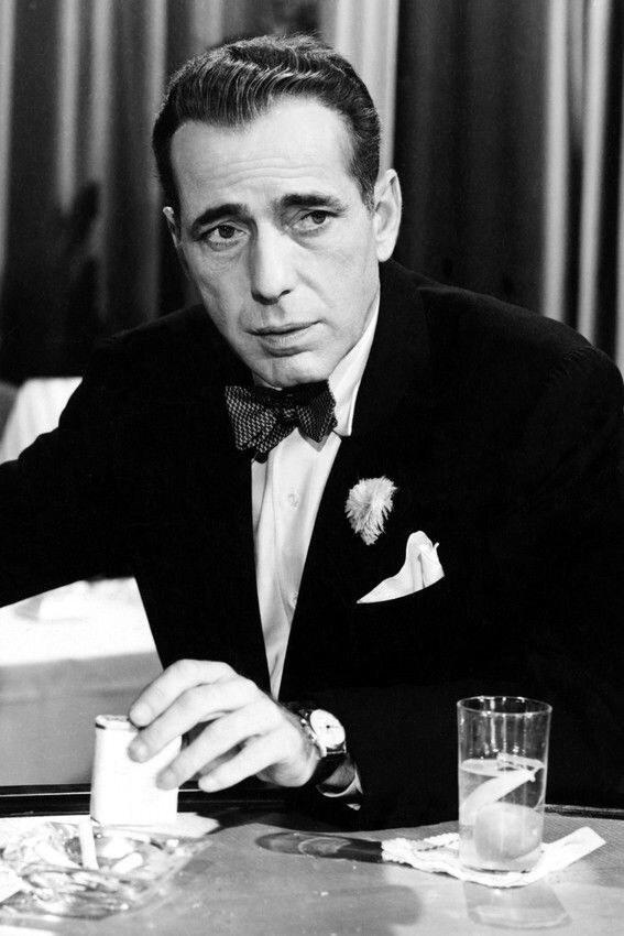 75706 HUMPHREY BOGART CLASSIC POSE Wall Print Poster US