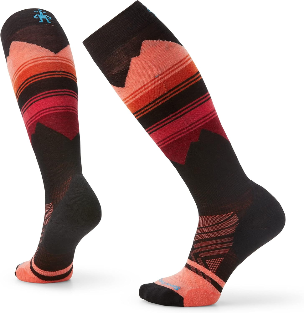 Women’s Ski Cushion Socks with Targeted Over-the-Calf Design