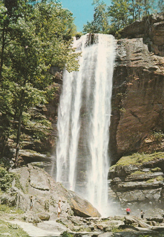 Postcard Toccoa Falls Campus Toccoa Falls Institute Bible College Georgia