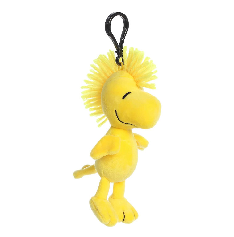 Aurora World Plush - Peanuts - WOODSTOCK (clip on - 4.5  inch) - Stuffed Animal