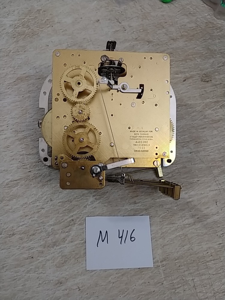 SETH THOMAS WESTMINSTER CHIMES BRACKET CLOCK  MOVEMENT A403-002