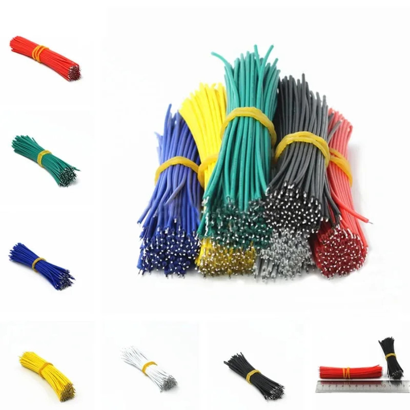120PCS Jumper Cable Wires 24AWG 26AWG Wire 6 Color For Breadboard Circuit Board