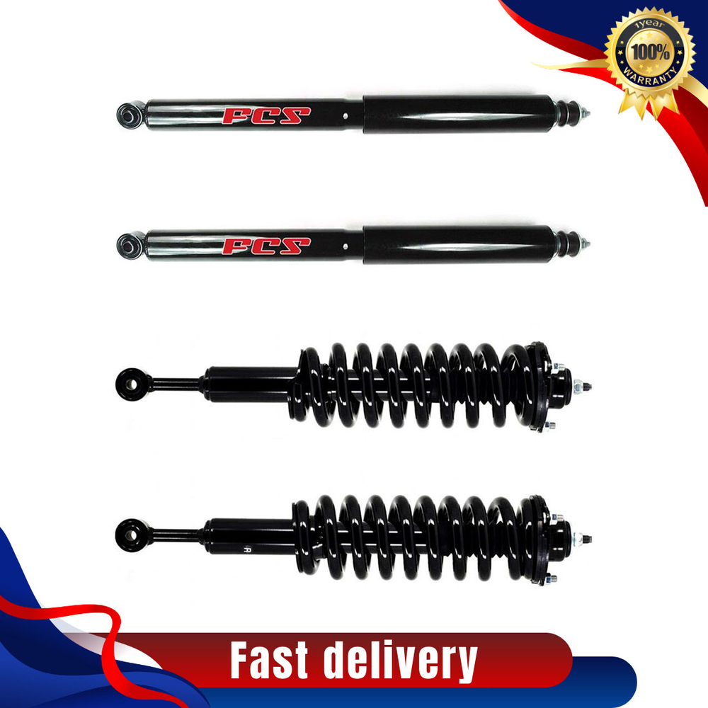 2016-2023 Toyota Tacoma 3.5L FCS OE Front Struts & Rear Shocks with Warranty
