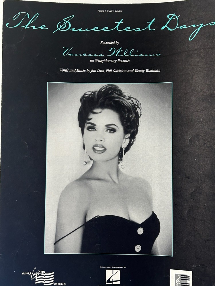 Sheet Music vanessa williams sweetest day