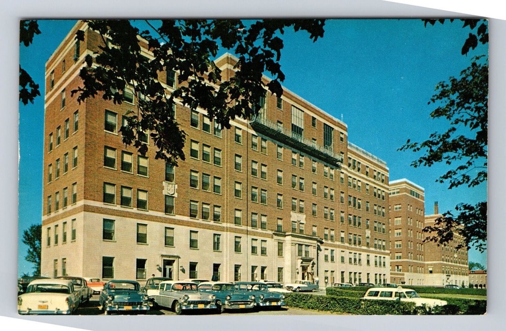 Albany NY-New York, the St Peters Hospital, Antique Vintage Souvenir Postcard