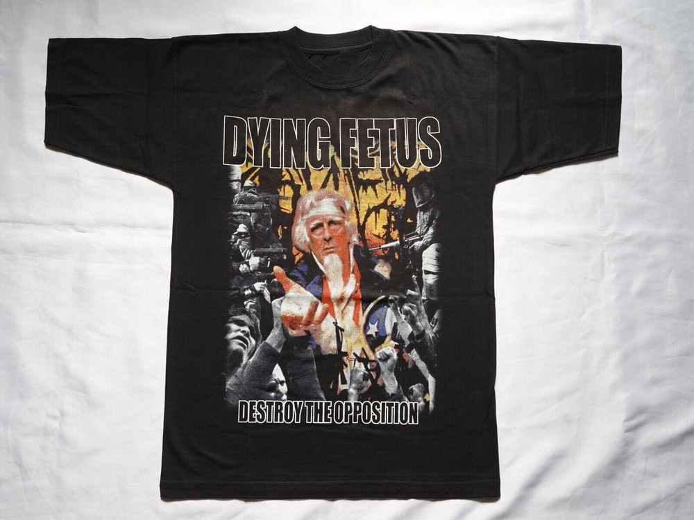DYING FETUS - Destroy the opposition T-shirt Unisex Cotton tee All Sizes BO1338