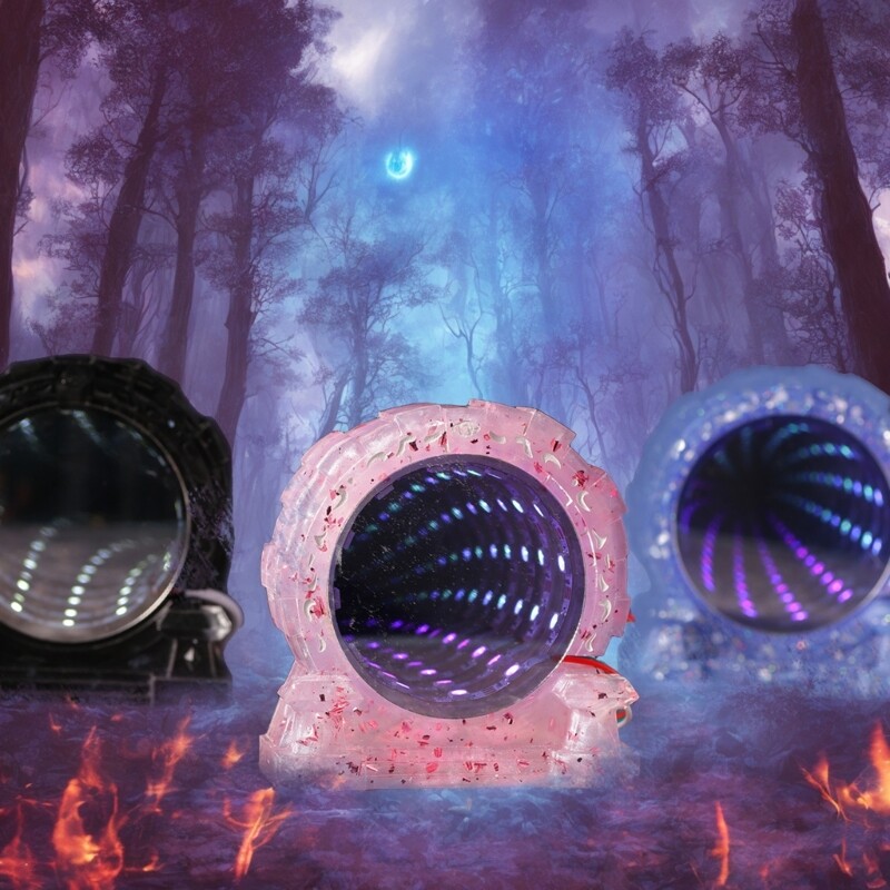 Epoxy Resin Mirror Ornament DIY Craft Mold for Home Decor