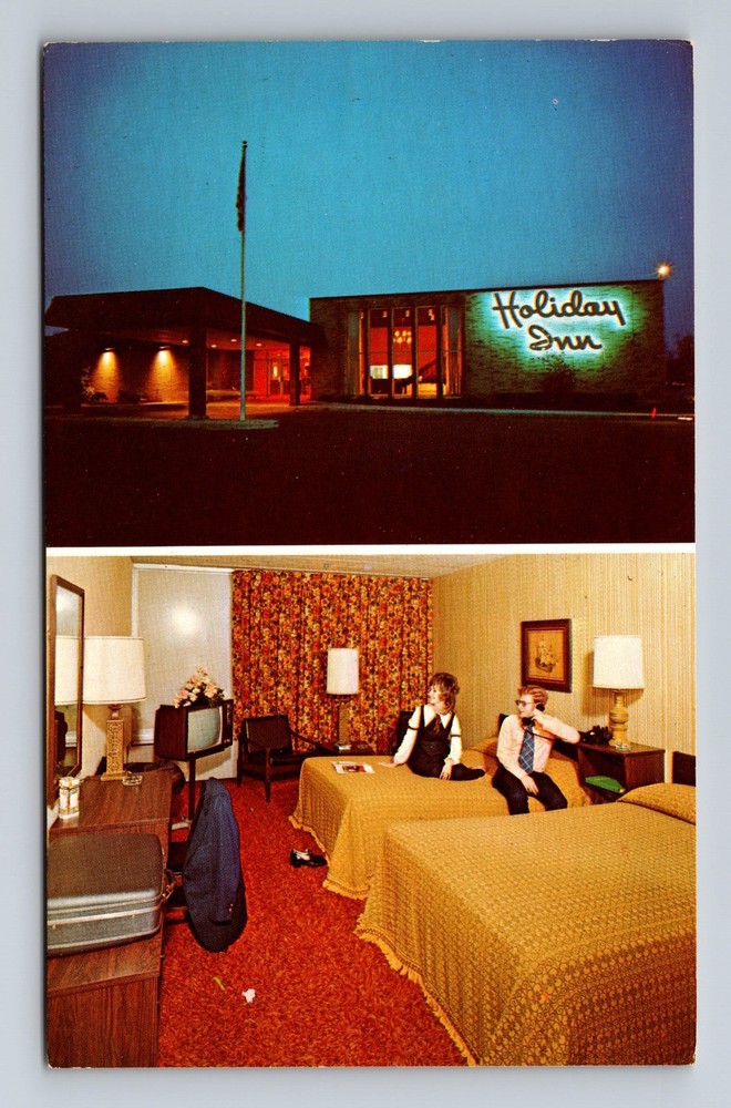 Orangeburg NY-New York, Holiday Inn Advertising, Vintage Postcard