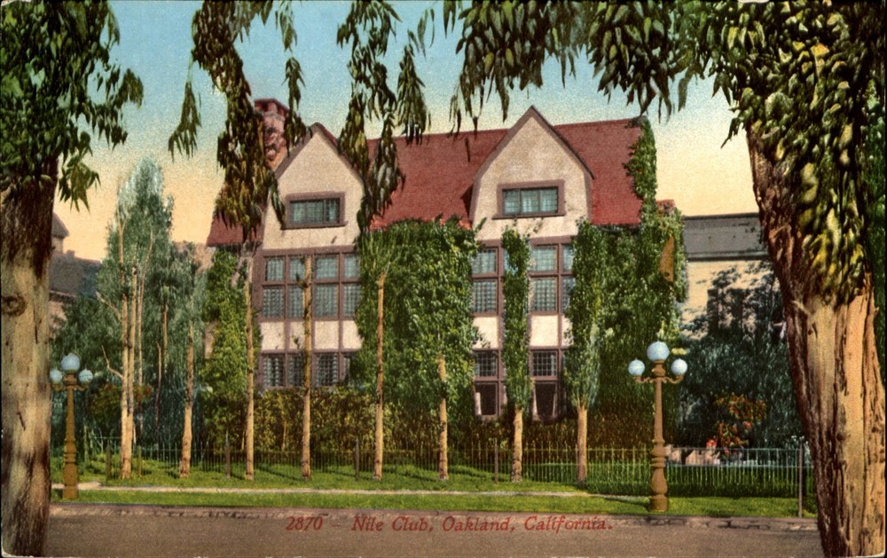 Nile Club Oakland California CA Edward Mitchell Publishing c1910