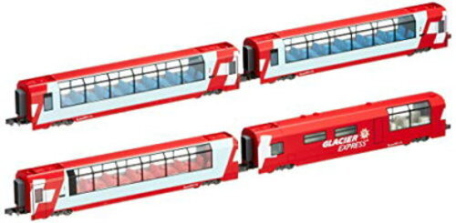 KATO N scale Foreign train Alpine Glacier Express Extension 4-Car Set 10-1146