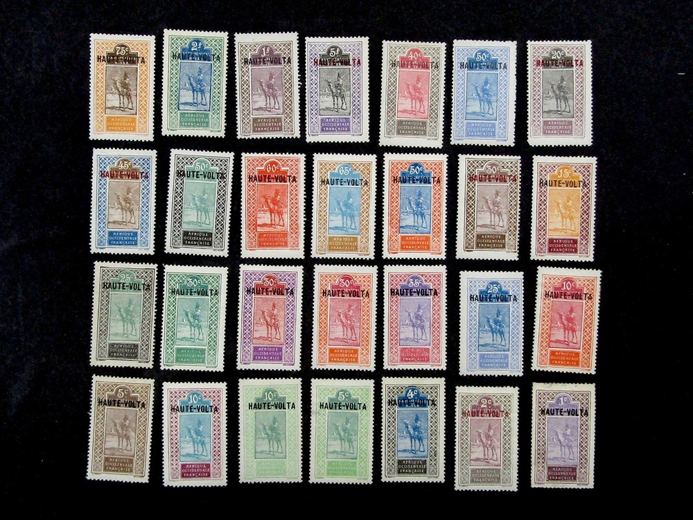 nystamps French Burkina Faso Stamp # 1-28 Mint OG H Y22y3392
