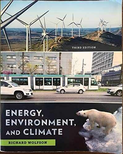 Energy, Environment, and Climate - Paperback, by Wolfson Richard - Very Good
