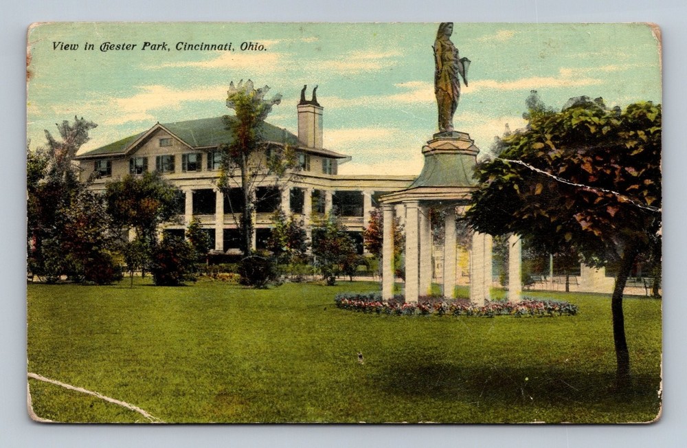 Vintage Chester Park Cincinnati Ohio Postcard S.H. Knox Co. Early 1900s