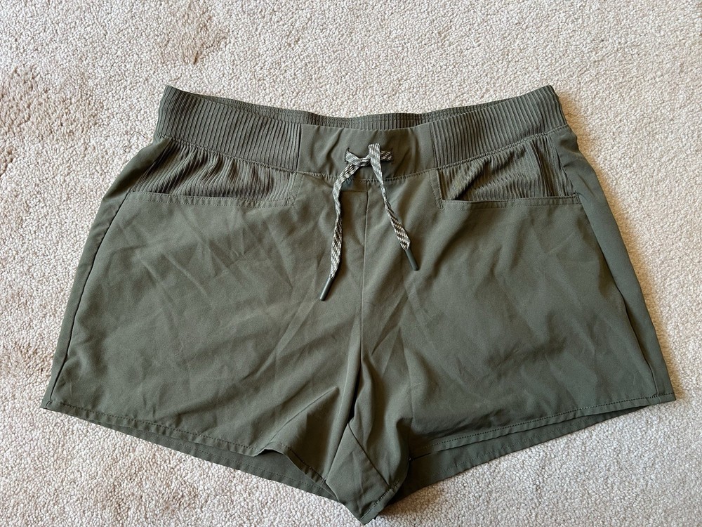 SHORTS - Avalanche - Outdoor - Elastic Waist - Olive Green - Medium