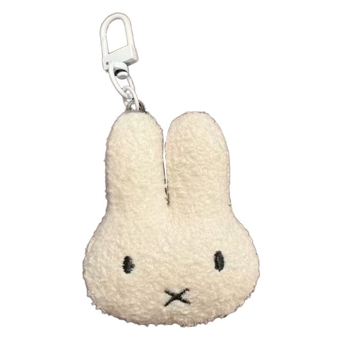 Miffy Rabbit Plush Keychain Bag Charm - Handmade