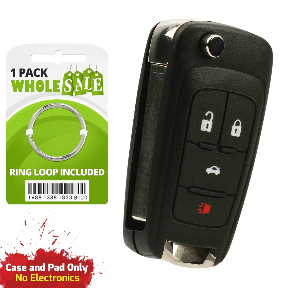 Replacement For 2014 2015 2016 Chevrolet Malibu Key Fob Shell Case